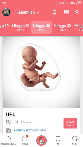 Menanti kelahiran baby ?