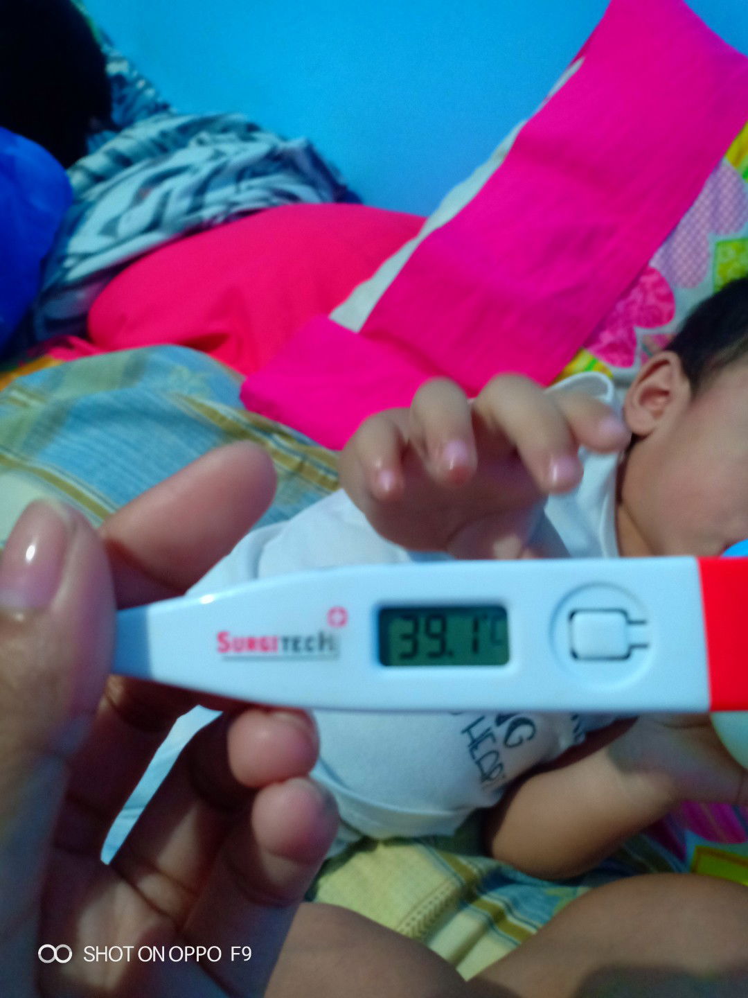 lagnat my 1yr. and 4 months baby