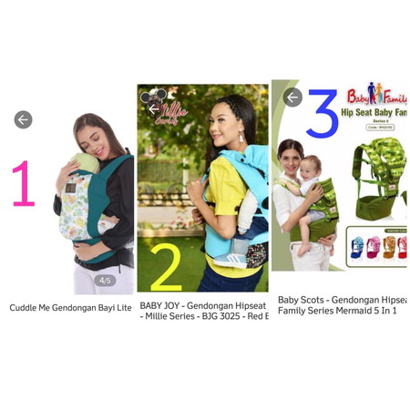 gendongan bayi