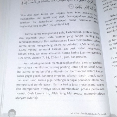 Khasiat kurma