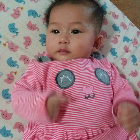 น้องคว่ำตอน 3 เดือน 17 วันค่ะ