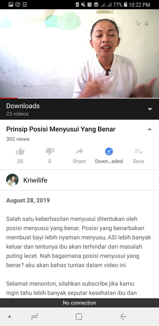 Prinsip Menyusui yang Benar
