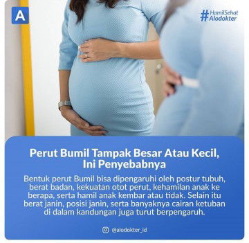 ukuran perut bumil