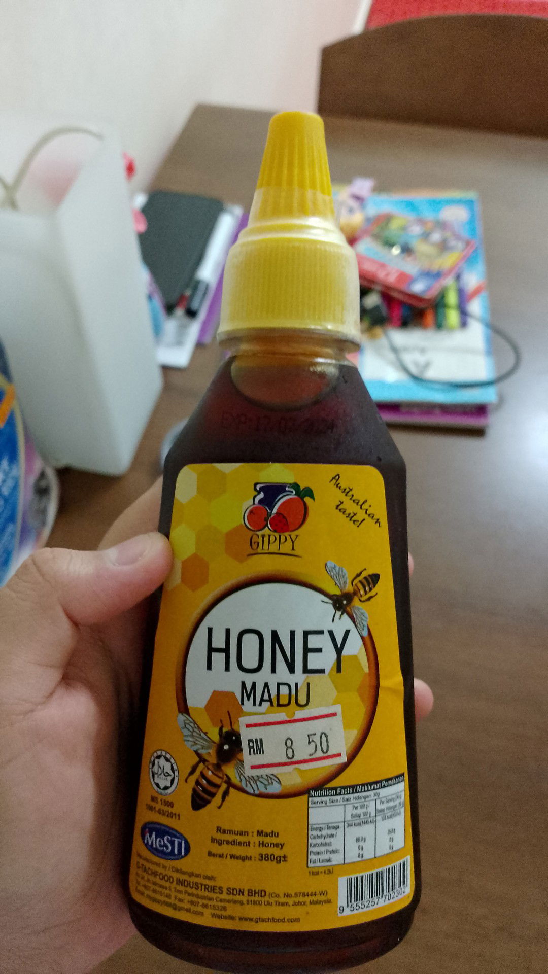 MADU UNTUK ANAK SETAHUN