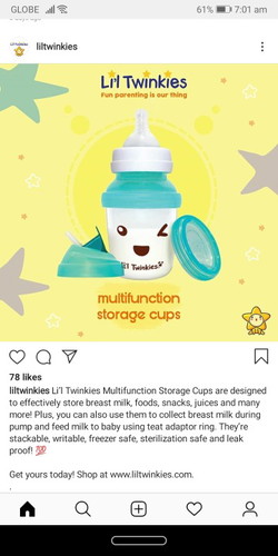 Lil Twinkies Multifunction Cups