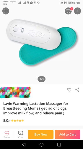 La Vie Lactation Massager And Warmer