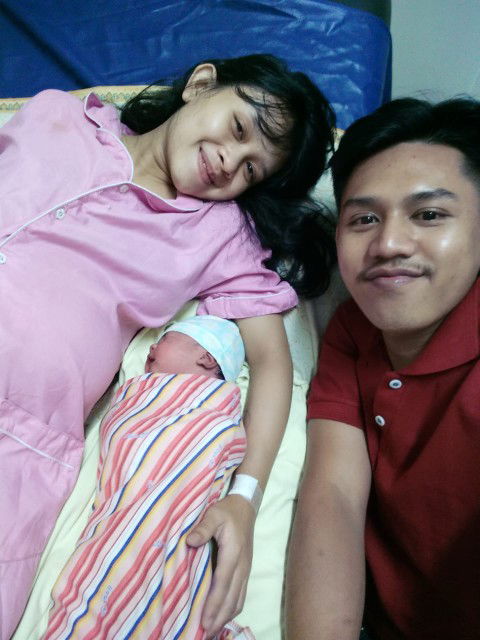 Alhamdulillah soleha aku, sudah lahir.