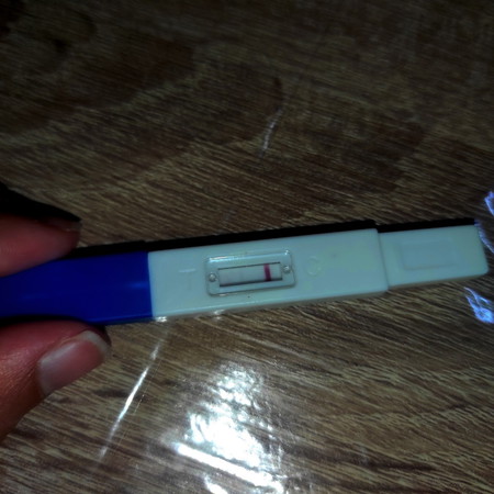 2ขีดจางๆ ประจำเดือนขาด15วัน