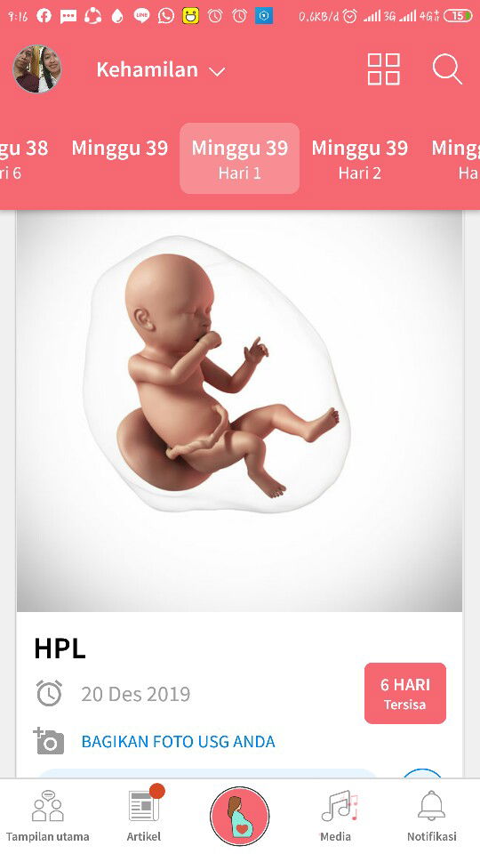 udah ngeluarin darah