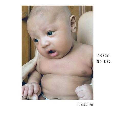 แชร์น้ำหนัก ส่วนสูงลูกน้อยวัย 2 เดือนกันหน่อยค่ะ