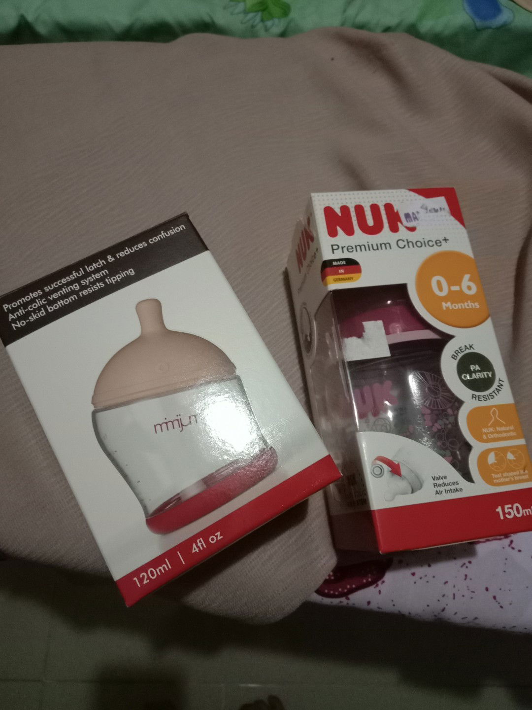 Let Go botol susu Brand Nuk dan Mimijumi