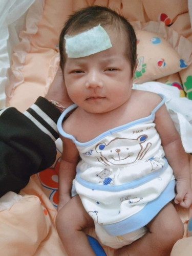 น้องไม่สบายคะ