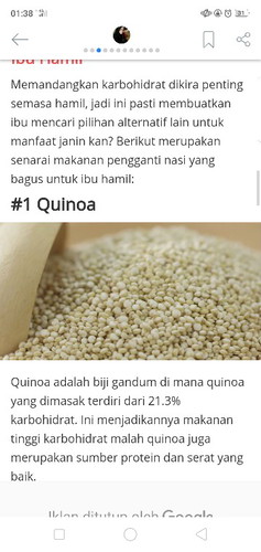 ibu-ibu tak lalu makan nasi?