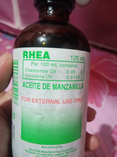 Aceite De Manzanilla with Citronella