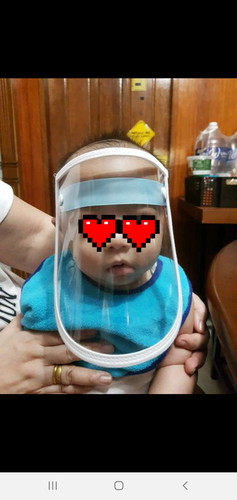 Infant faceshield