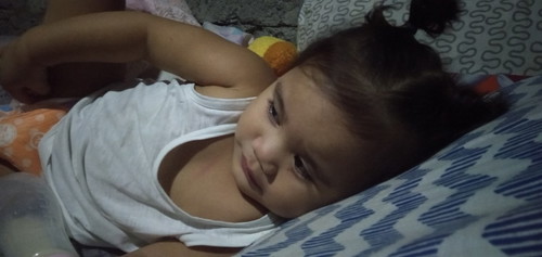 Hirap anak ko maka tulog sa gabi.