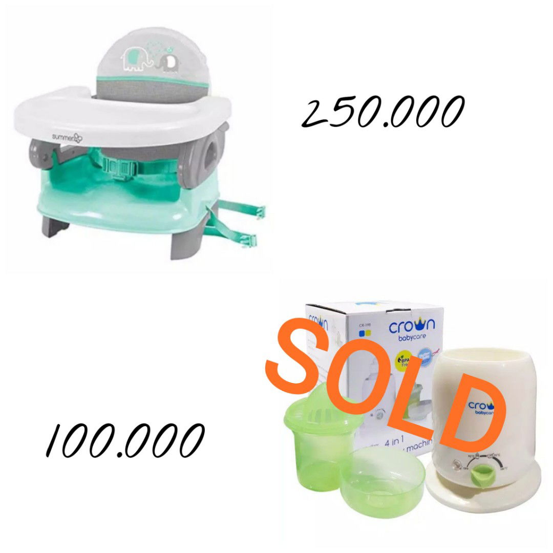jual booster seat dan feeding set