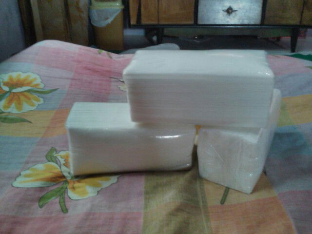 tissue basah versi kering