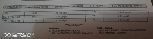 OGTT result?