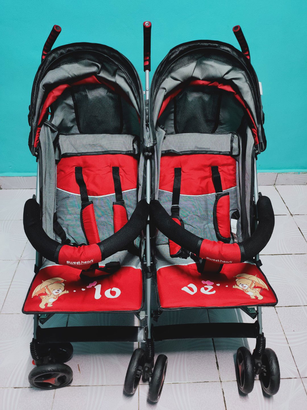 STROLLER TWIN PRELOVED