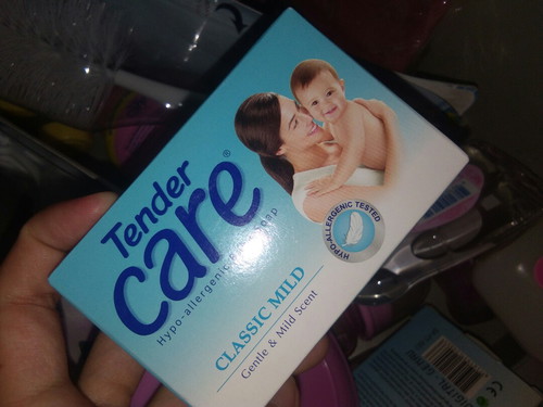 Sino D2 ang gumagamit ng tender care soap for newborn