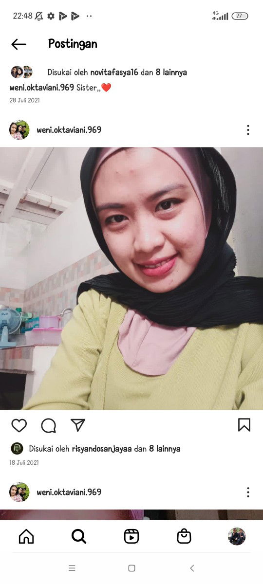 Weni Oktaviani profile icon