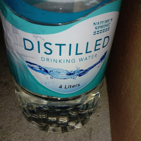 pwedi b itong nature's spring distilled?