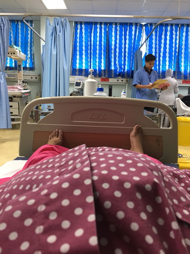 Air Ketuban pecah ngam2 zohor 1.04pm mcmtu.