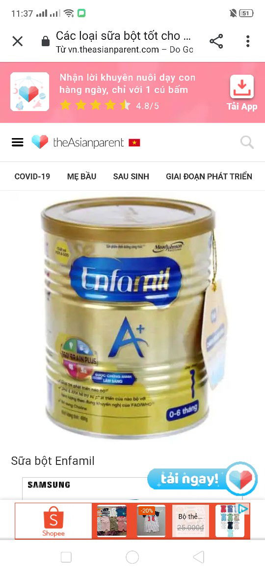 sữa công thức