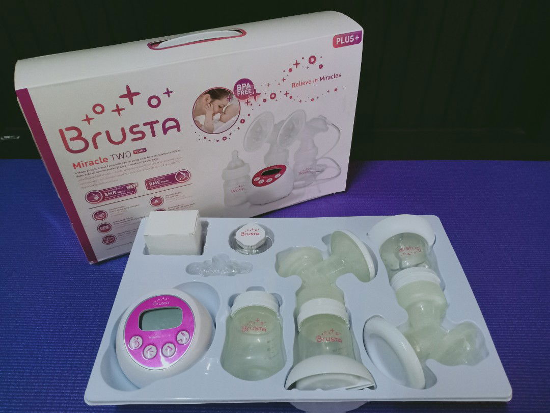 ส่งต่อ เครื่องปั้มนม Brusta miracle two plus