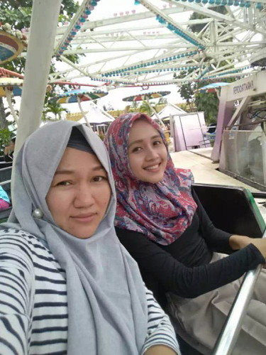 momen indah bersama ibu