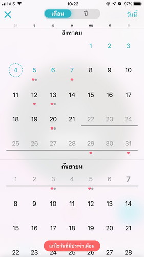 ประจำเดือนขาด