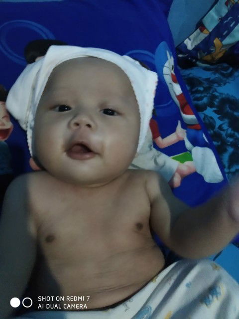 Gaya anak ku kalau mAU mandi