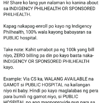 NARINIG NYO NA PO BA ETO SA #PHILHEATH??