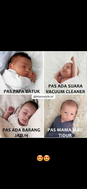 tingkah lucu bayi