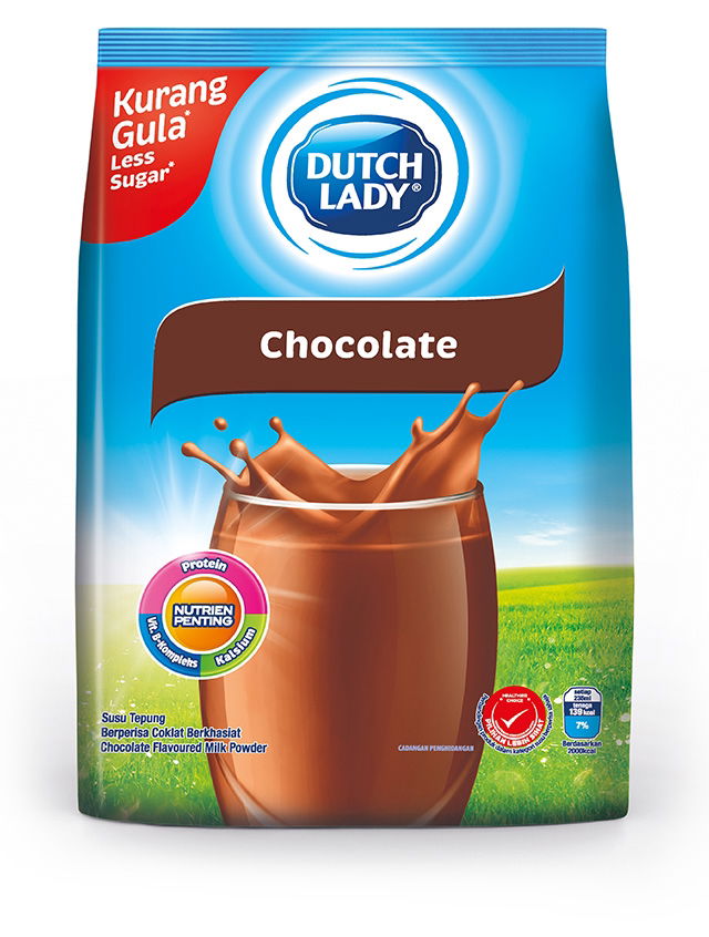 susu dutch lady coklat