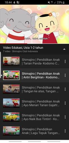 video favoritku di youtube kodomo