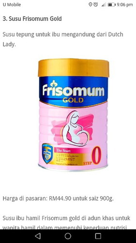 ada tak mommy pernah minum susu ni..