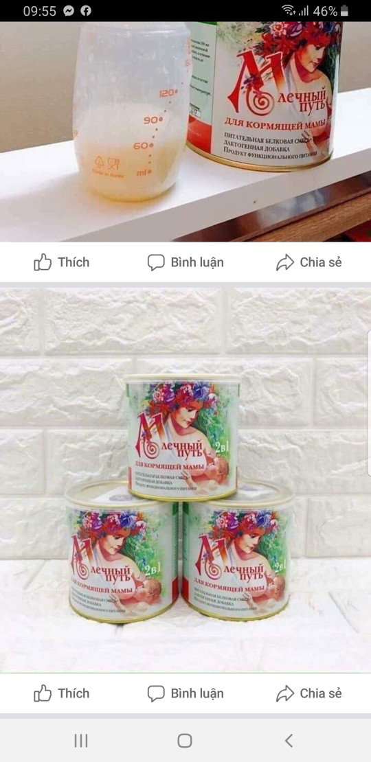 bột lợi sữa