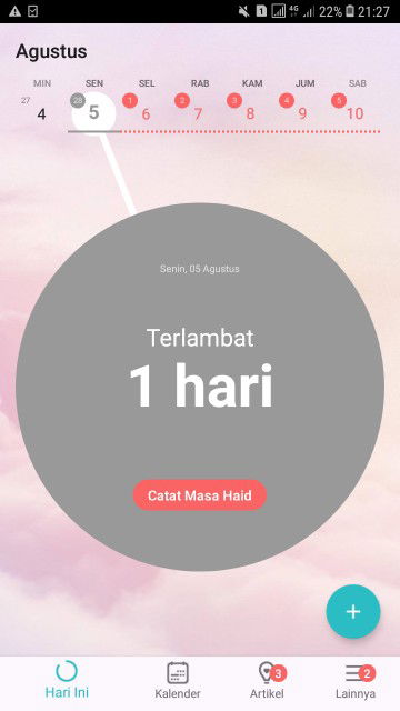 telat haid