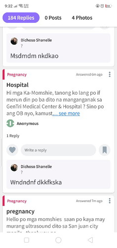 please report