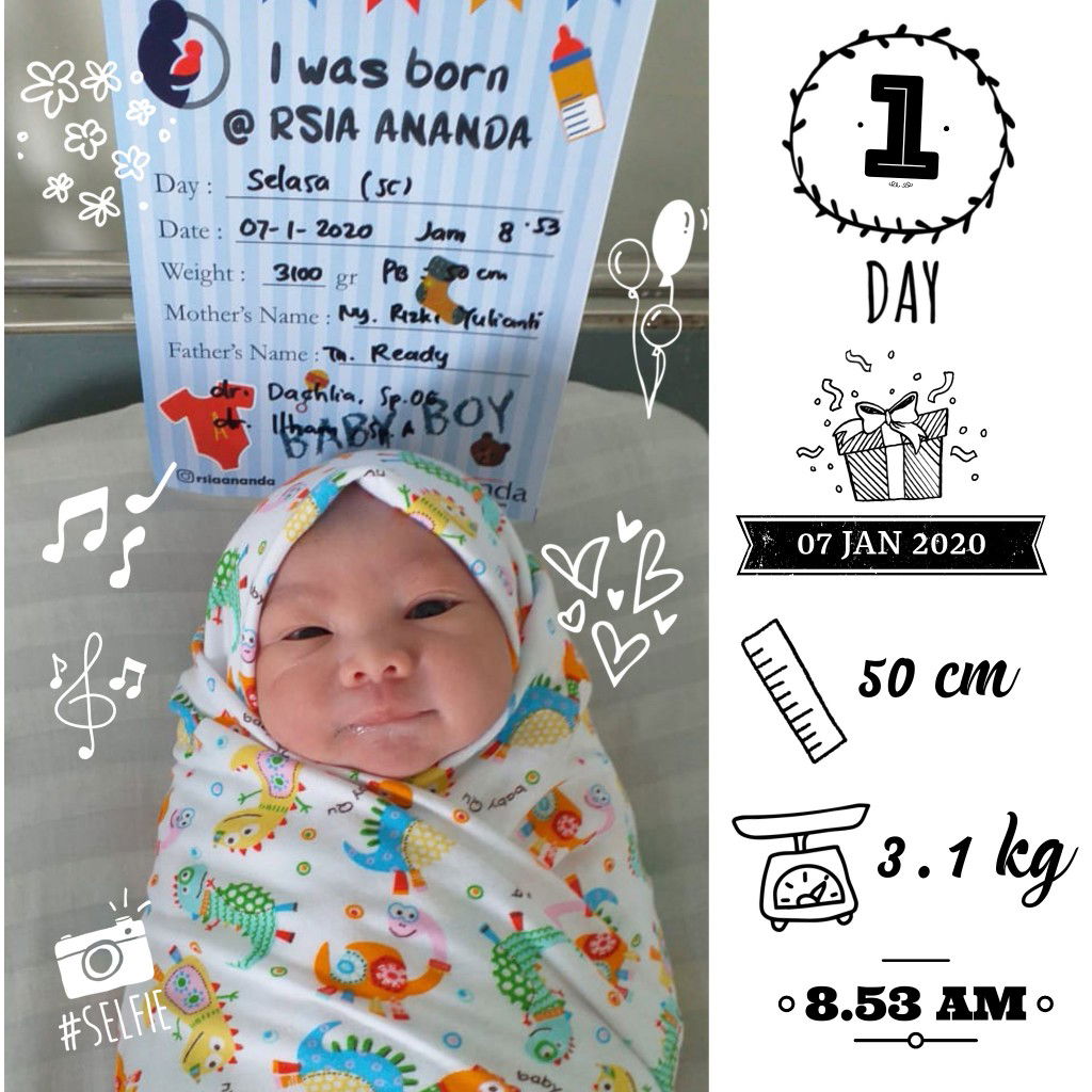 Lahiran SC (dengan BPJS) yang menyenangkan :)