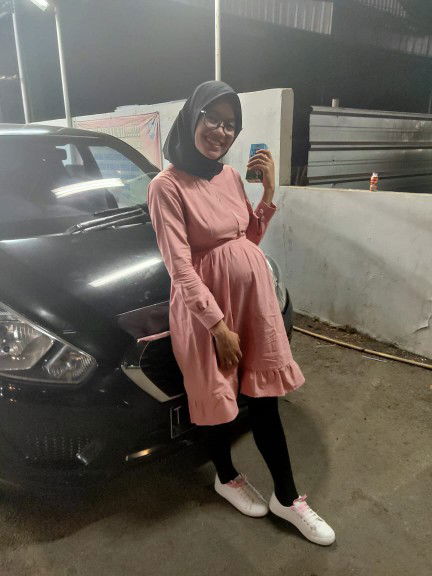 Foto terakhir sebelum lahiran