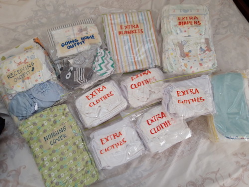 What's in your baby's hospital bag?