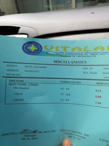 OGTT Result