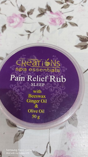 pain relief rub