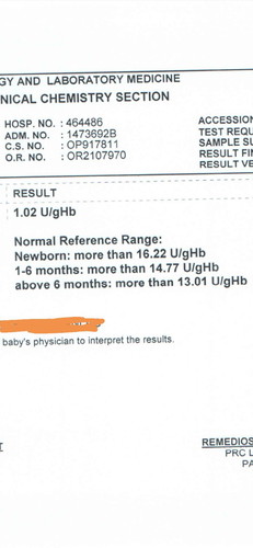 G6PD Result