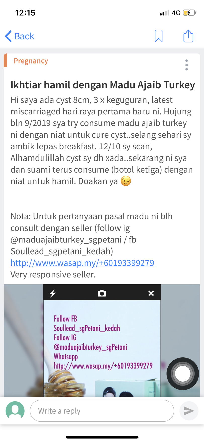 Alhamdulillah saya positif, 5w