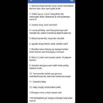 macam2 obat utk mengatasi masalah penyakit pda bayi