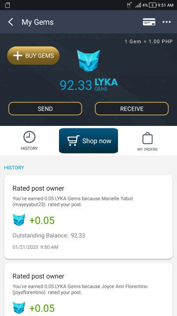 Lyka App - turn your Gems into CASH!!!